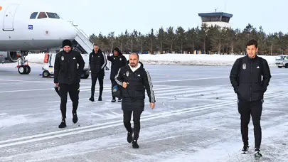 Beşiktaş kafilesi Sivas'a geldi