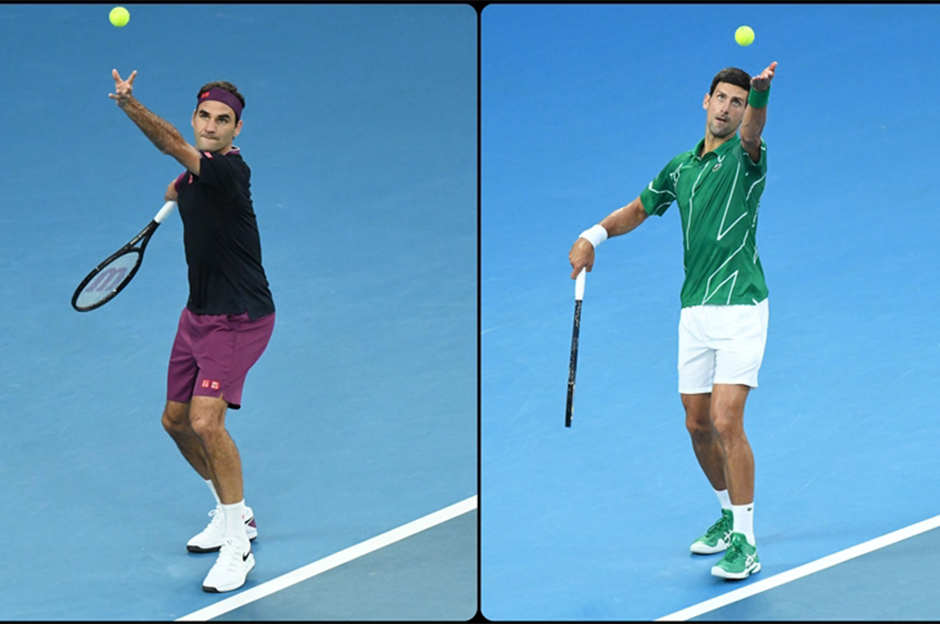 Kortta Djokovic, kort dışında Federer kazandı