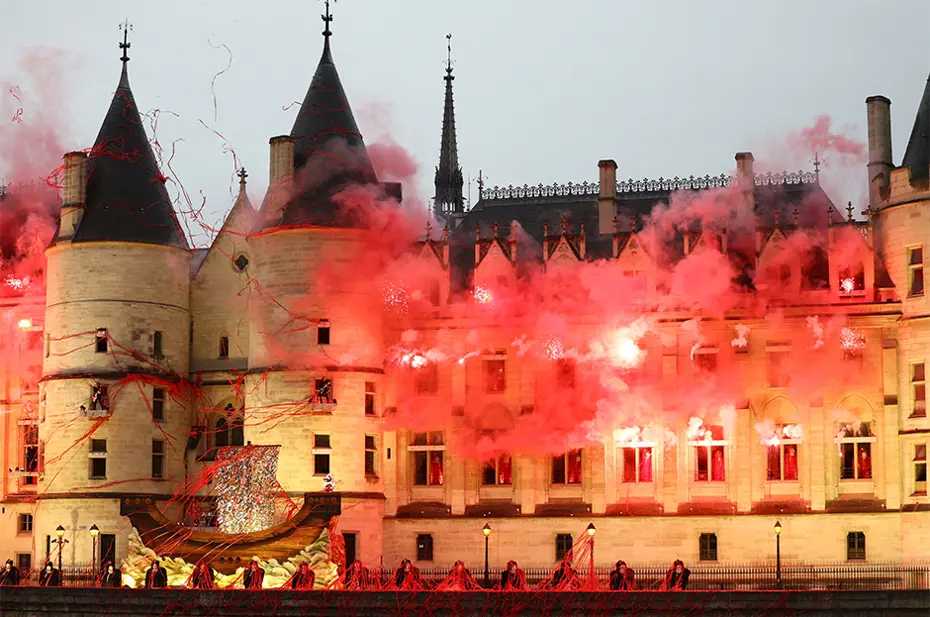 2024 Paris Olimpiyatları: Açılış töreninden kareler - 12