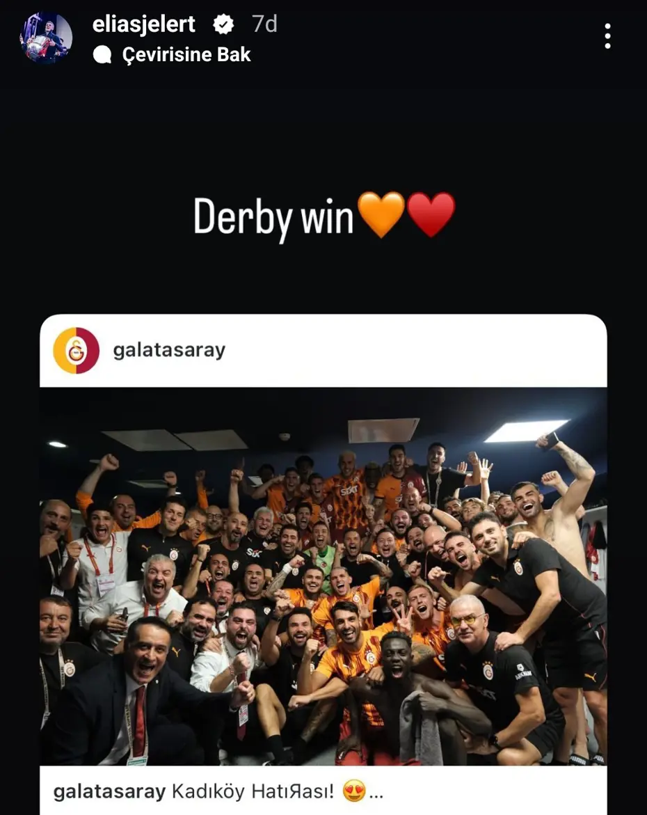Galatasaray'ın derbi paylaşımları: Mourinho'ya 'Crying one' göndermesi - 14 Galatasaray'ın derbi paylaşımları: Mourinho'ya 'Crying one' göndermesi - 14