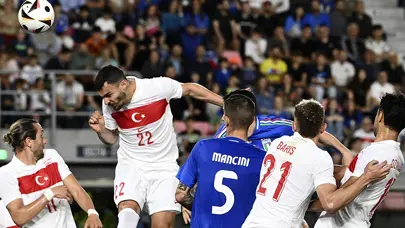 A Milli Takım'dan İtalya ile golsüz prova