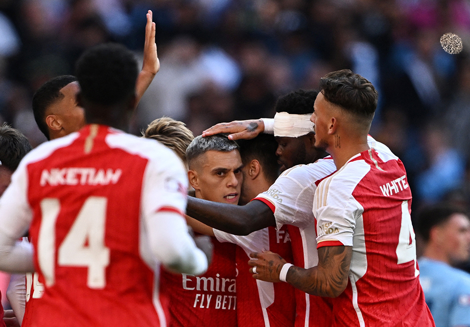 Arsenal, Community Shield'a Trossard mucizesiyle uzandı