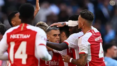 Arsenal, Community Shield'a Trossard mucizesiyle uzandı
