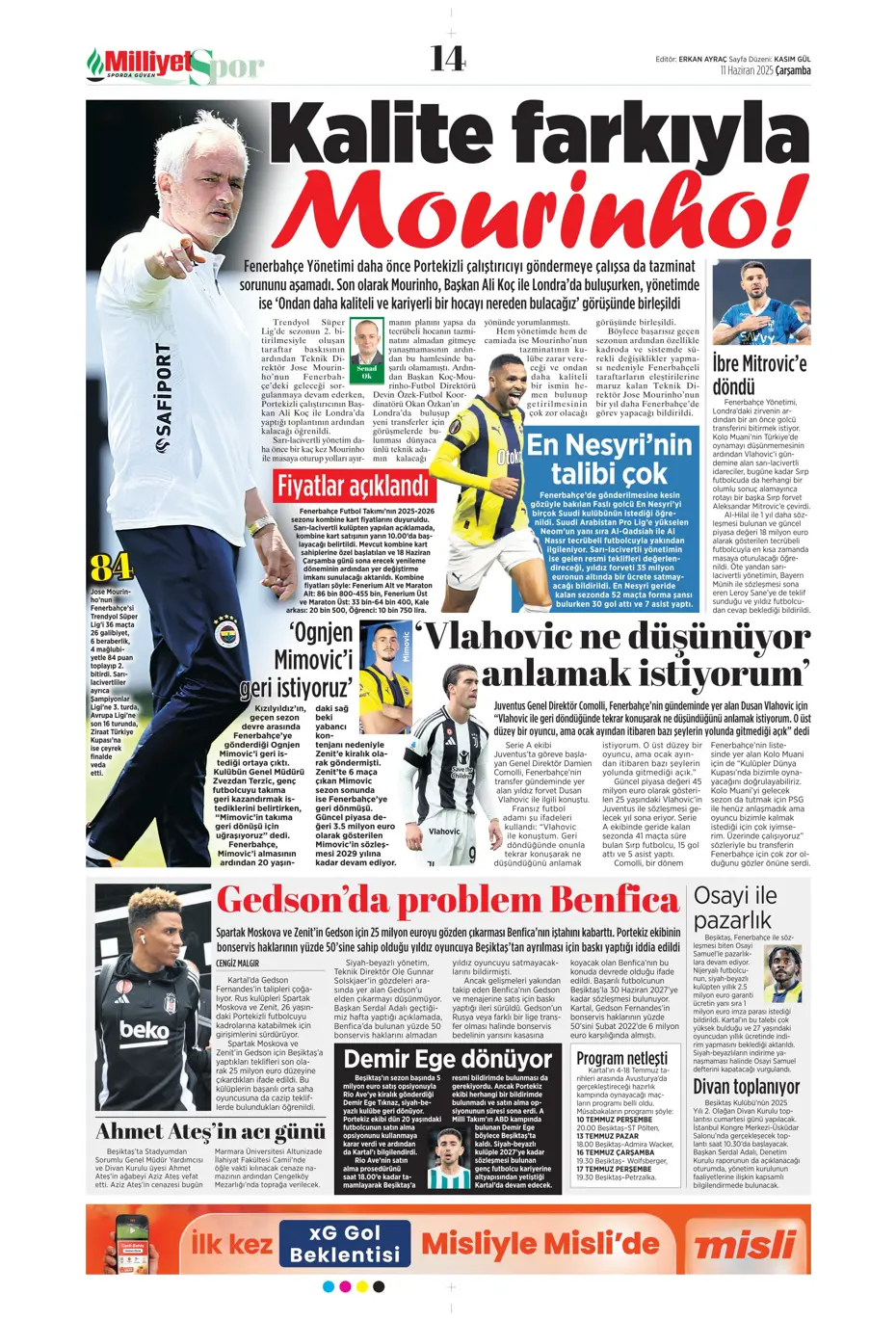 "Patron çıldırdı: Osimhen'e görülmemiş teklif" | Sporun manşetleri - 22