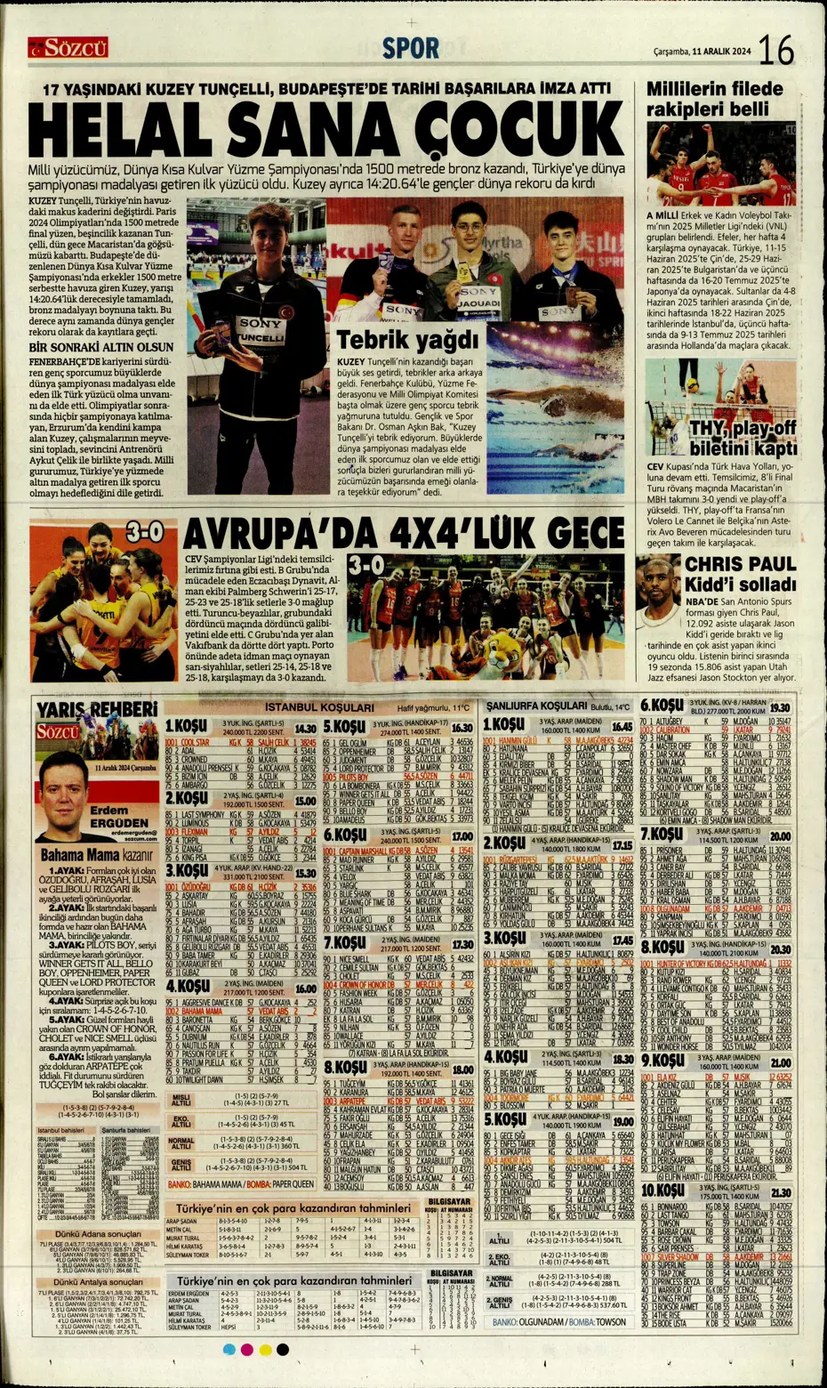 "Galatasaray'dan Talisca bombası" | Sporun manşetleri - 19