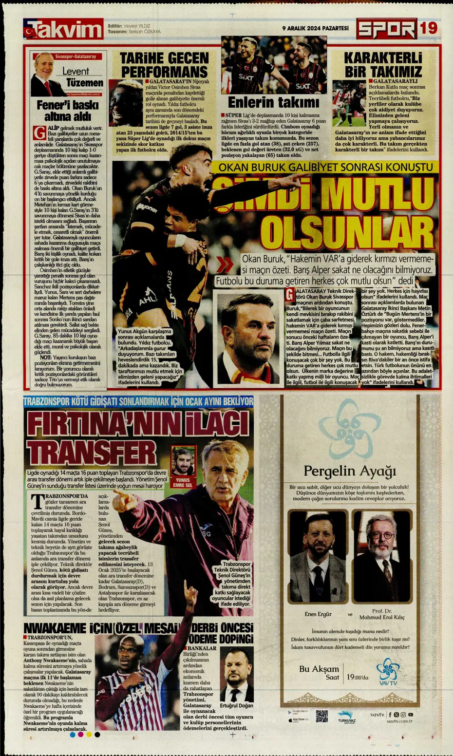 "Hakem katliamı" | Sporun manşetleri - 25 "Hakem katliamı" | Sporun manşetleri - 25