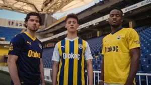 Yeni sezon formalarında 5 yıldız detayı Yeni sezon formalarında 5 yıldız detayı