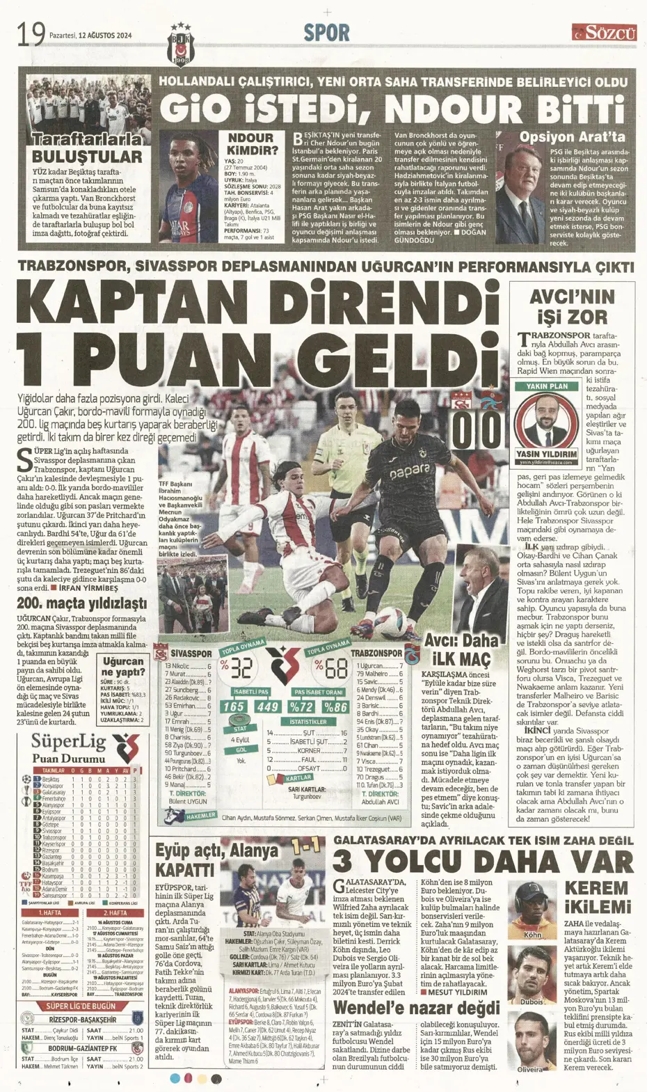 "Fenerbahçe'den 4 isim için İngiltere seferi" | Sporun manşetleri - 33
