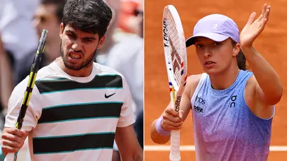 Fransa Açık'ta favoriler turladı