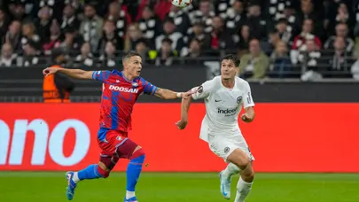 Eintracht Frankfurt'a Beşiktaş maçı öncesi Viktoria Plzen şoku