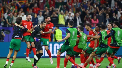 Portekiz penaltılarda Slovenya'yı eledi