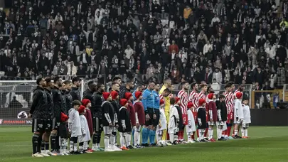 Beşiktaş - Atletico Madrid maçından kareler