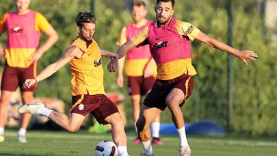 Galatasaray, Zalgiris maçı hazırlıklarını sürdürdü