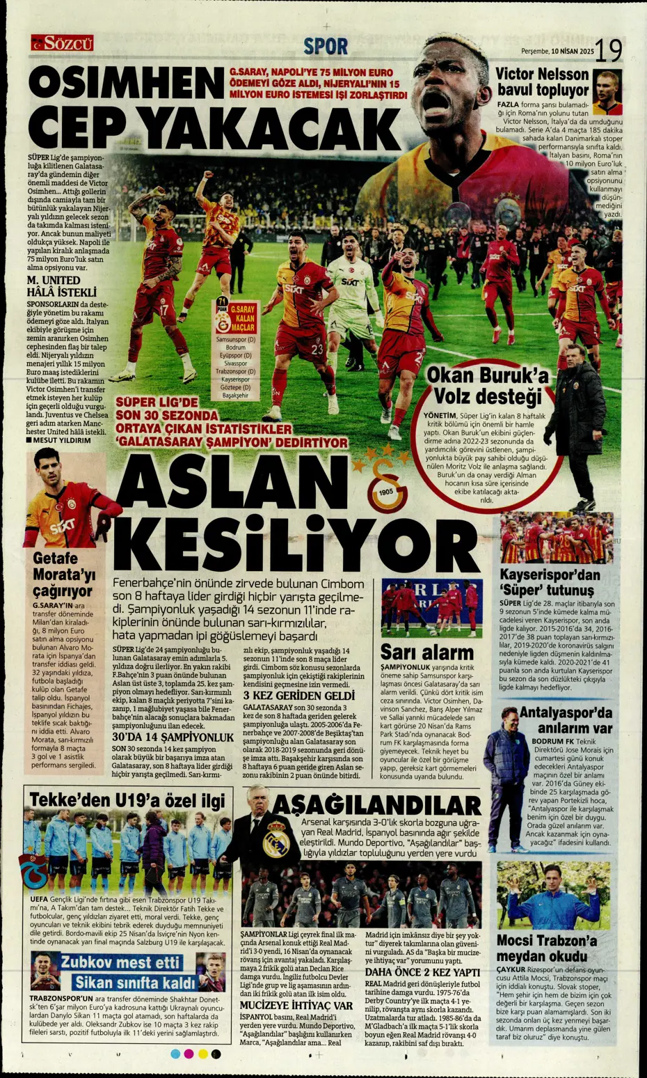 "Fenerbahçe'nin yeni lideri: Thomas Müller" | Sporun manşetleri - 29