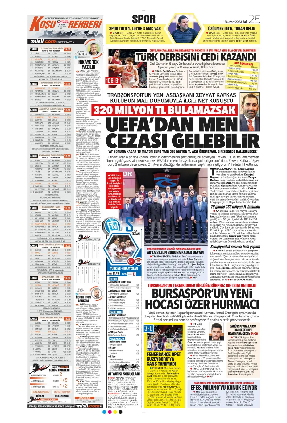 "Vurduğumuz gol olsun" - Sporun manşetleri - 18