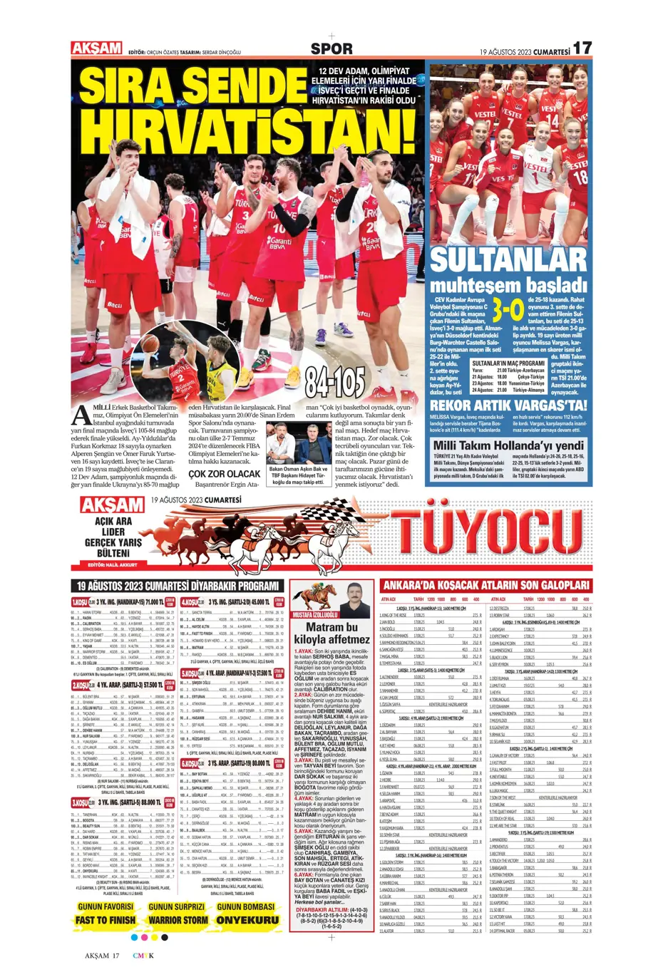 "Ramos'ta büyük kapışma" | Sporun Manşetleri (19 Ağustos 2023) - 2