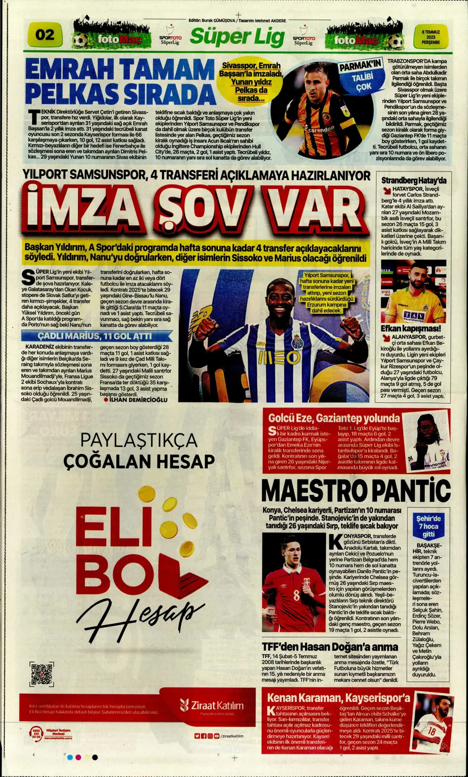 "Icardi'de Enrique krizi" | Sporun manşetleri (6 Temmuz 2023) - 11