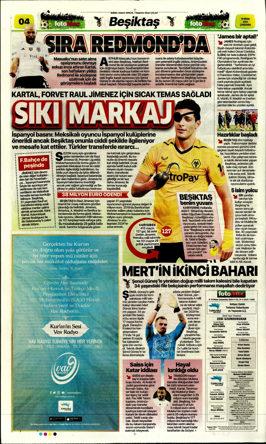"Galatasaray'ın şov gecesi" | Sporun Manşetleri - 13 "Galatasaray'ın şov gecesi" | Sporun Manşetleri - 13