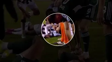 Panathinaikos-PAOK maçında korku dolu anlar: Apar topar hastaneye kaldırıldı