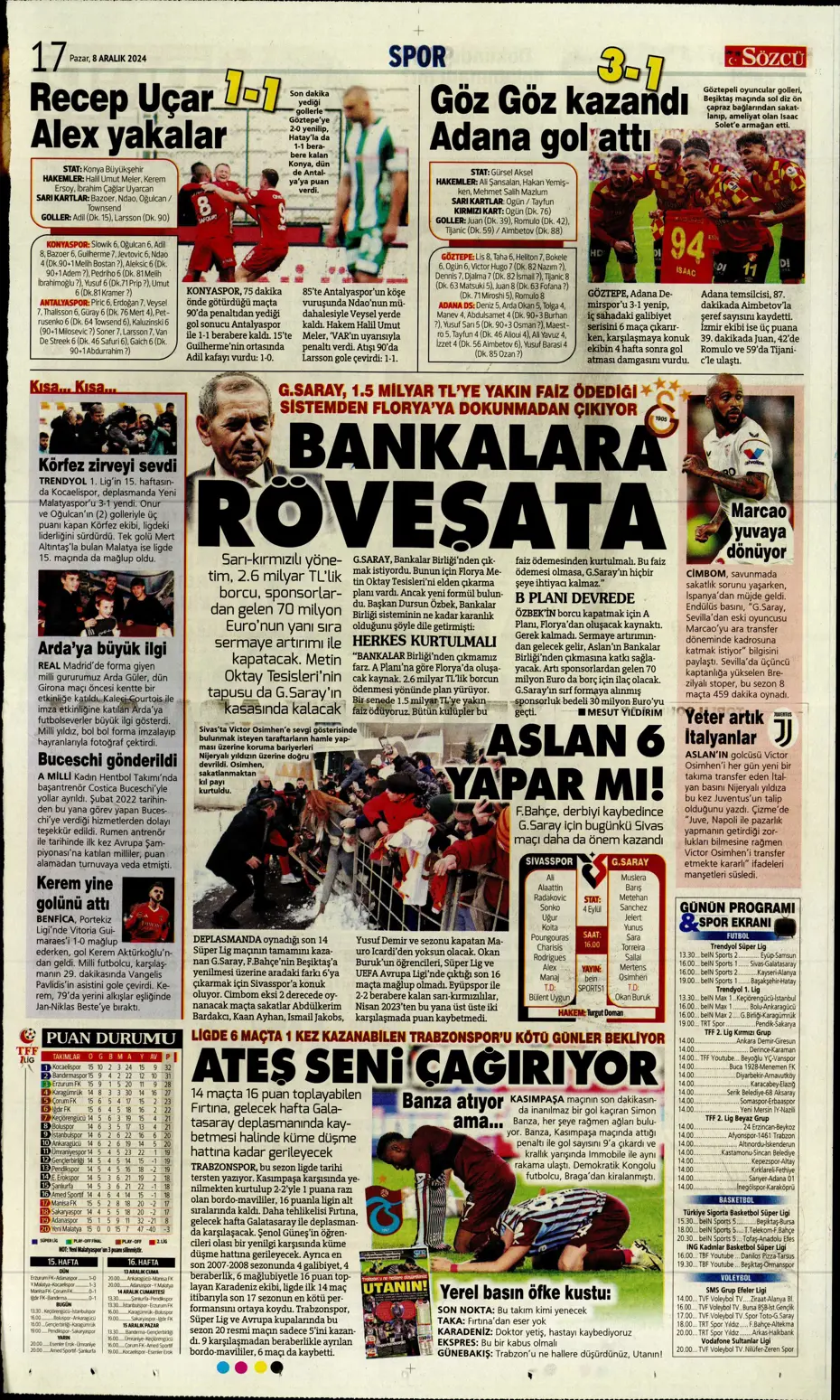 "Derbider Mourinho" | Sporun manşetleri - 25 "Derbider Mourinho" | Sporun manşetleri - 25