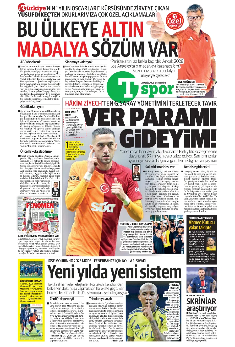 "Yeni transfer bombası Leroy Sane" | Sporun manşetleri - 22