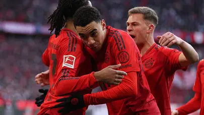 Bayern Münih-Kiel maçının son dakikaları nefes kesti: Gol düellosuna sahne oldu