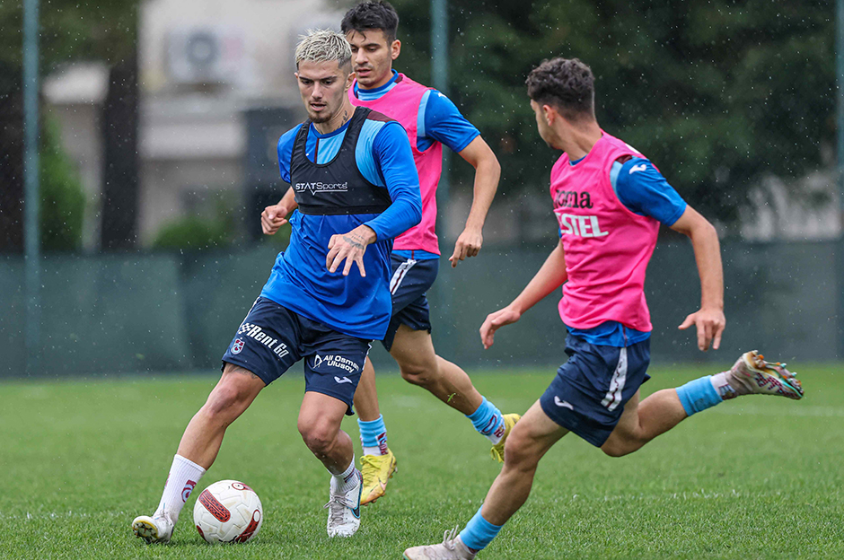 Trabzonspor 6 eksikle çalıştı