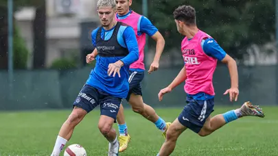 Trabzonspor 6 eksikle çalıştı