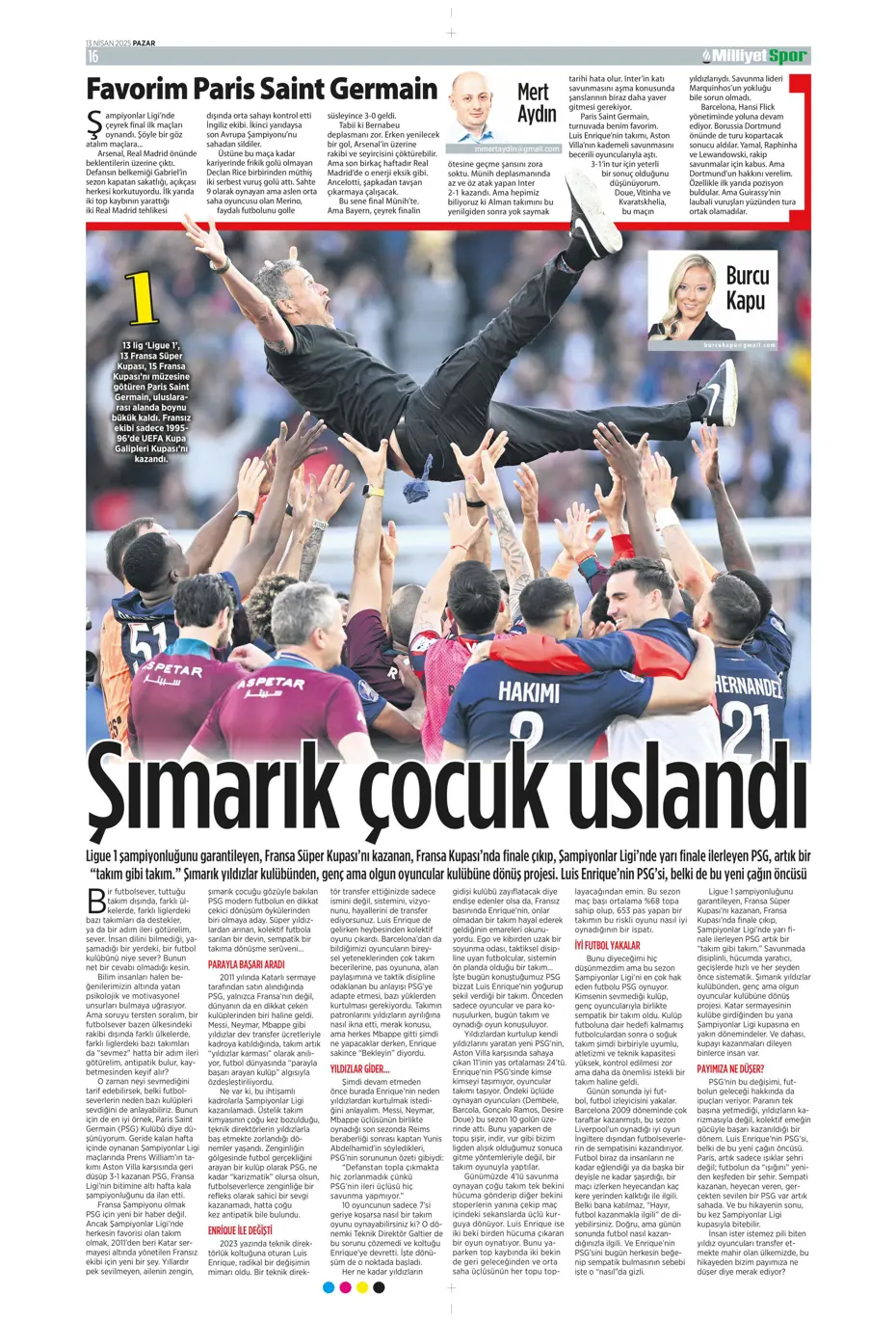 "Dzeko'nun yerine Müller" | Sporun manşetleri - 21