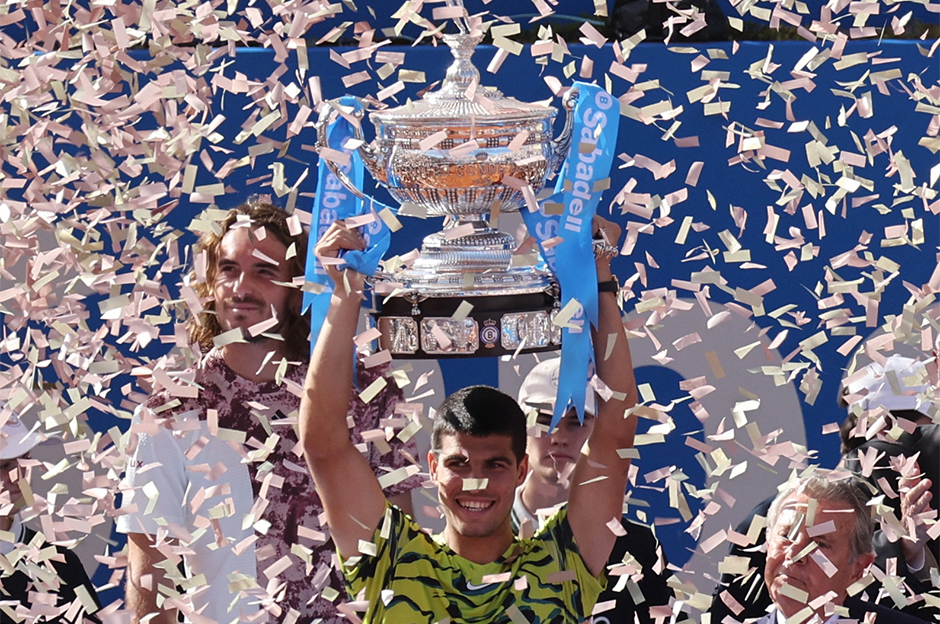 Carlos Alcaraz'dan Barcelona Açık'ta üst üste ikinci şampiyonluk