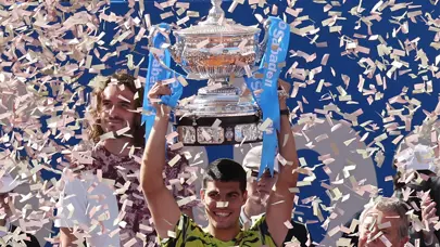 Carlos Alcaraz'dan Barcelona Açık'ta üst üste ikinci şampiyonluk