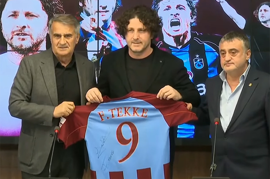 Şenol Güneş yeni görevini Fatih Tekke'nin imza töreninde açıkladı