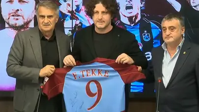 Şenol Güneş yeni görevini Fatih Tekke'nin imza töreninde açıkladı