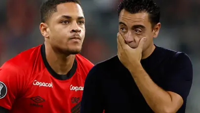 Barcelona'da Vitor Roque tehlikesi: Xavi'den cevap geldi