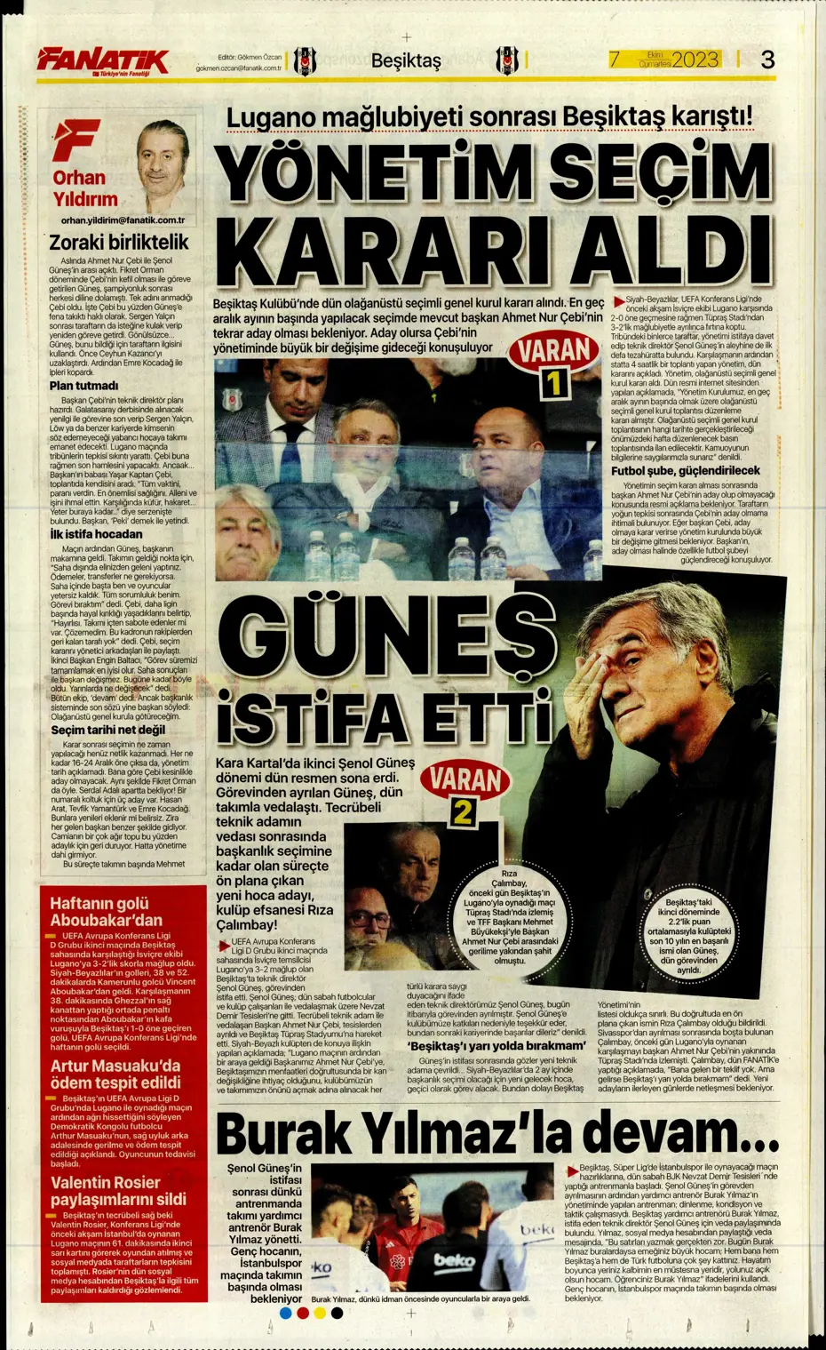 "Şok eden Nelsson iddiası" | Sporun manşetleri (7 Ekim 2023) - 6 "Şok eden Nelsson iddiası" | Sporun manşetleri (7 Ekim 2023) - 6