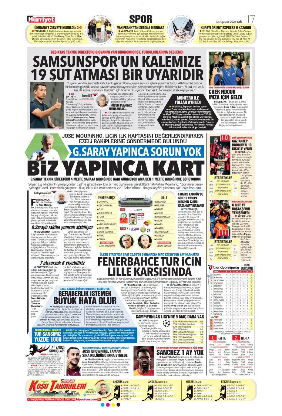 "Szymanski'ye 27 milyon euroluk teklif" | Sporun manşetleri - 21