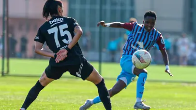 Trabzonspor, Beşiktaş'ı puansız gönderdi Trabzonspor, Beşiktaş'ı puansız gönderdi