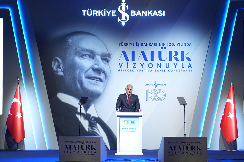 Türkiye İş Bankası, "Atatürk Vizyonuyla Gelecek Yüzyıla Bakış Konferansı" sona erdi