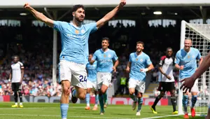 Manchester City farklı kazandı, liderliğe yükseldi Manchester City farklı kazandı, liderliğe yükseldi