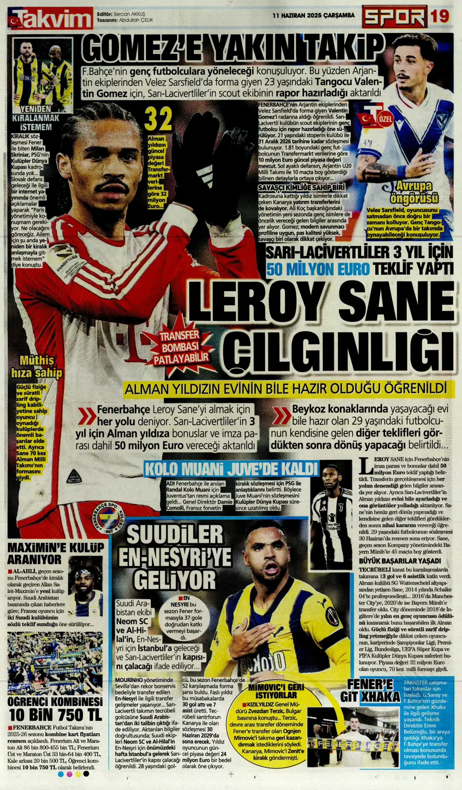 "Patron çıldırdı: Osimhen'e görülmemiş teklif" | Sporun manşetleri - 32