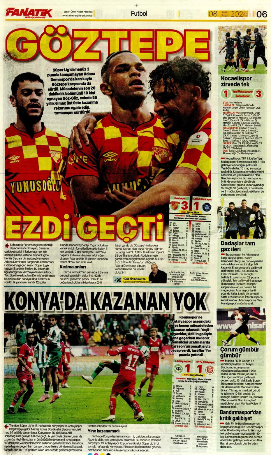 "Derbider Mourinho" | Sporun manşetleri - 7 "Derbider Mourinho" | Sporun manşetleri - 7