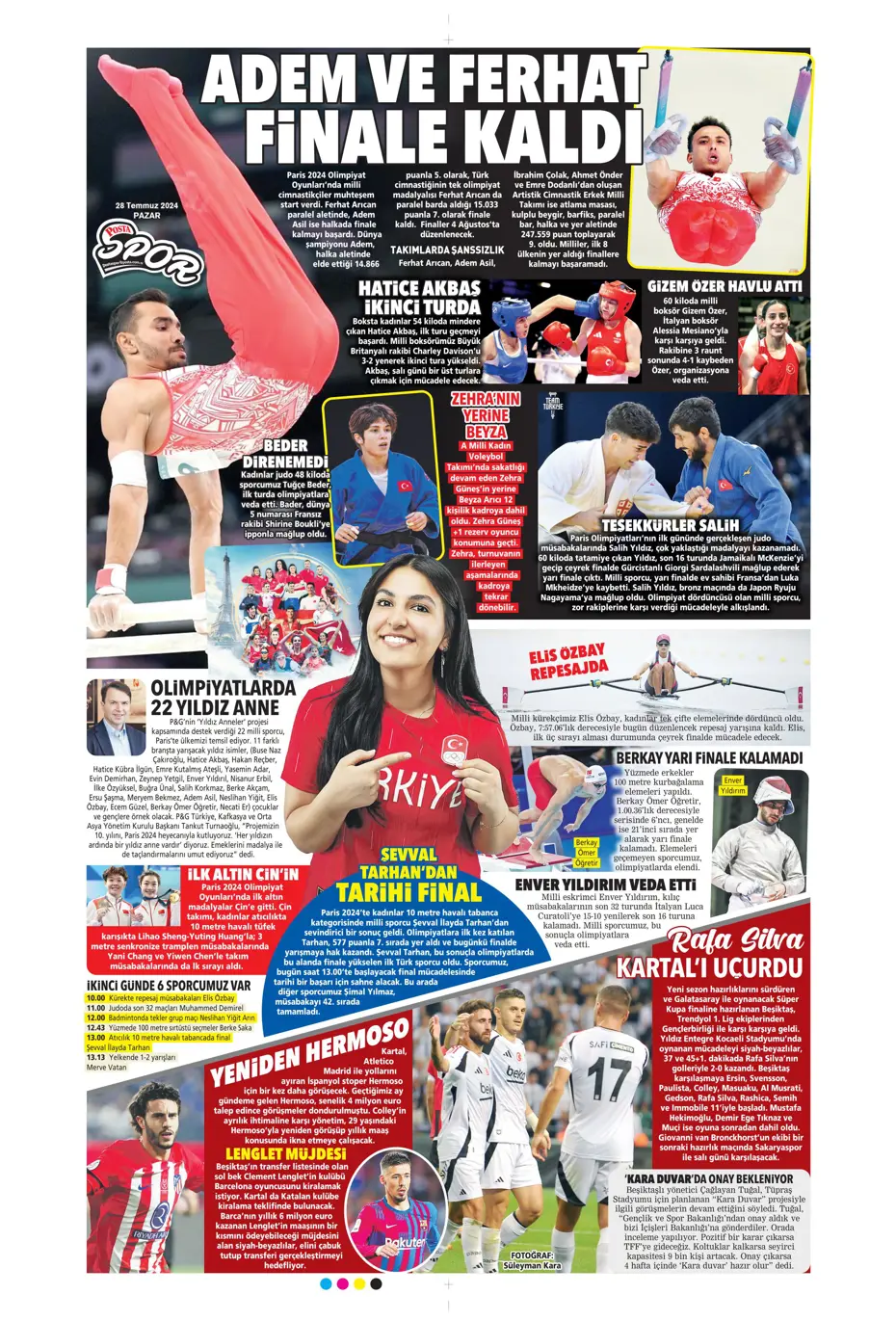 "Aslan'da rota Gravenberch" | Sporun Manşetleri (28 Temmuz 2024) - 22 "Aslan'da rota Gravenberch" | Sporun Manşetleri (28 Temmuz 2024) - 22