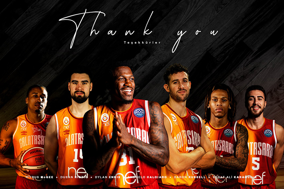 Galatasaray Nef'te 6 ayrılık birden