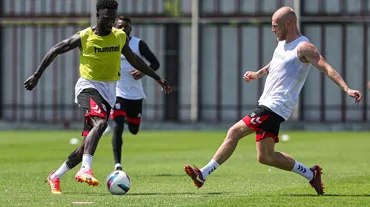 Samsunspor tek eksikle çalıştı