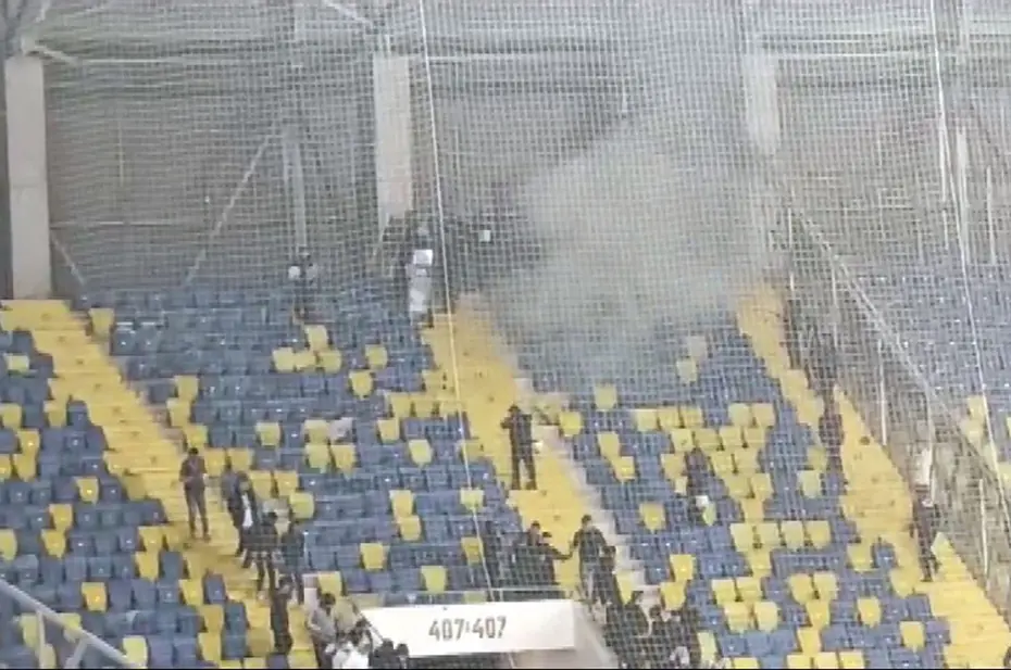 Deplasman yasağının kalktığı maçta olay! - 6
