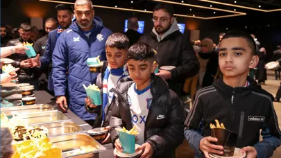 Rangers, stadyumda iftar yemeği düzenledi