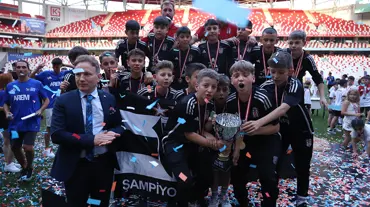 Beşiktaş, altyapıda 4 şampiyonluk yaşadı