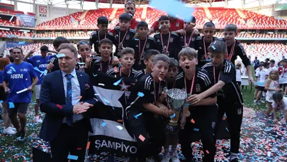 Beşiktaş, altyapıda 4 şampiyonluk yaşadı