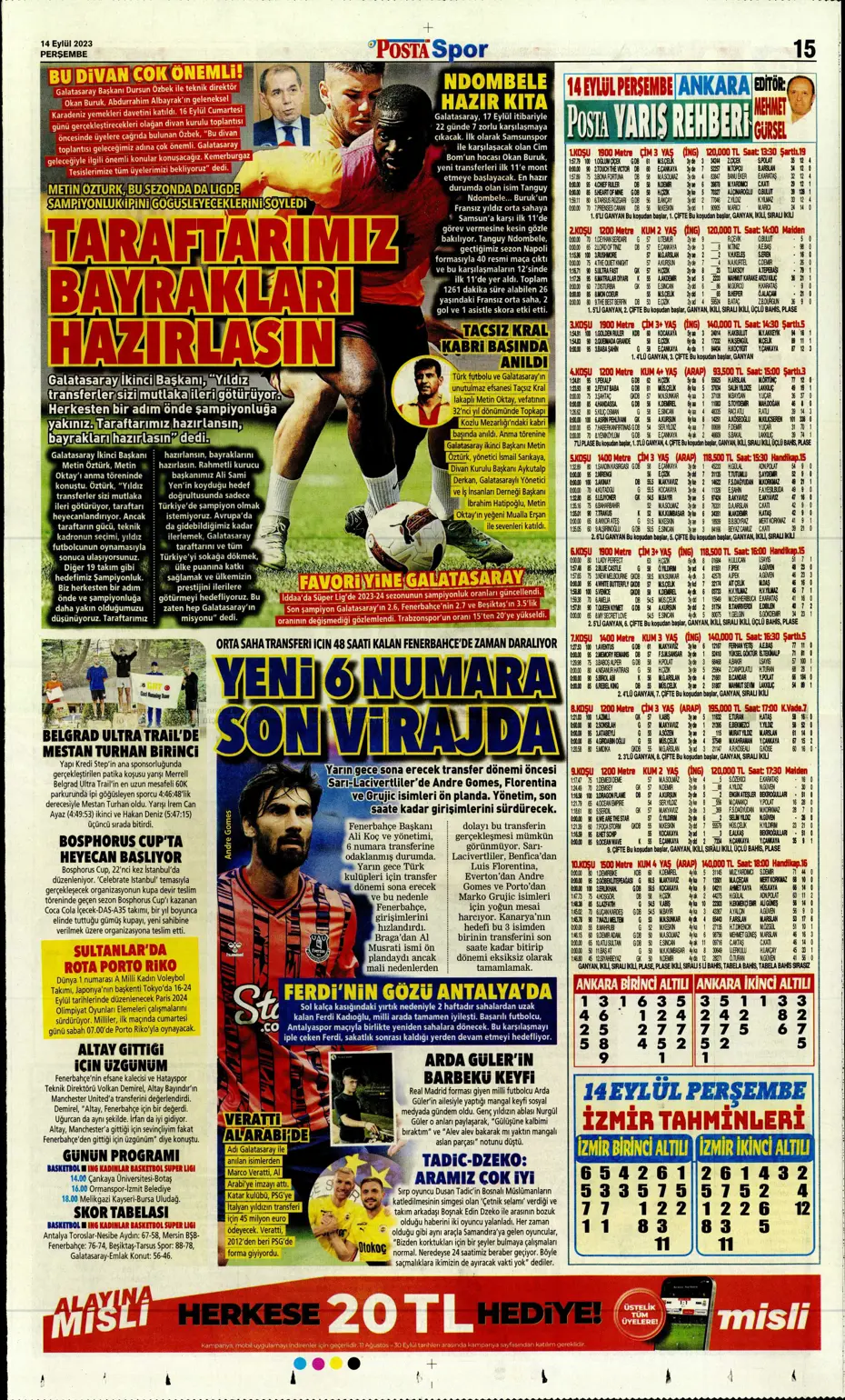 "Andre Gomes'te geri sayım" | Sporun Manşetleri - 25