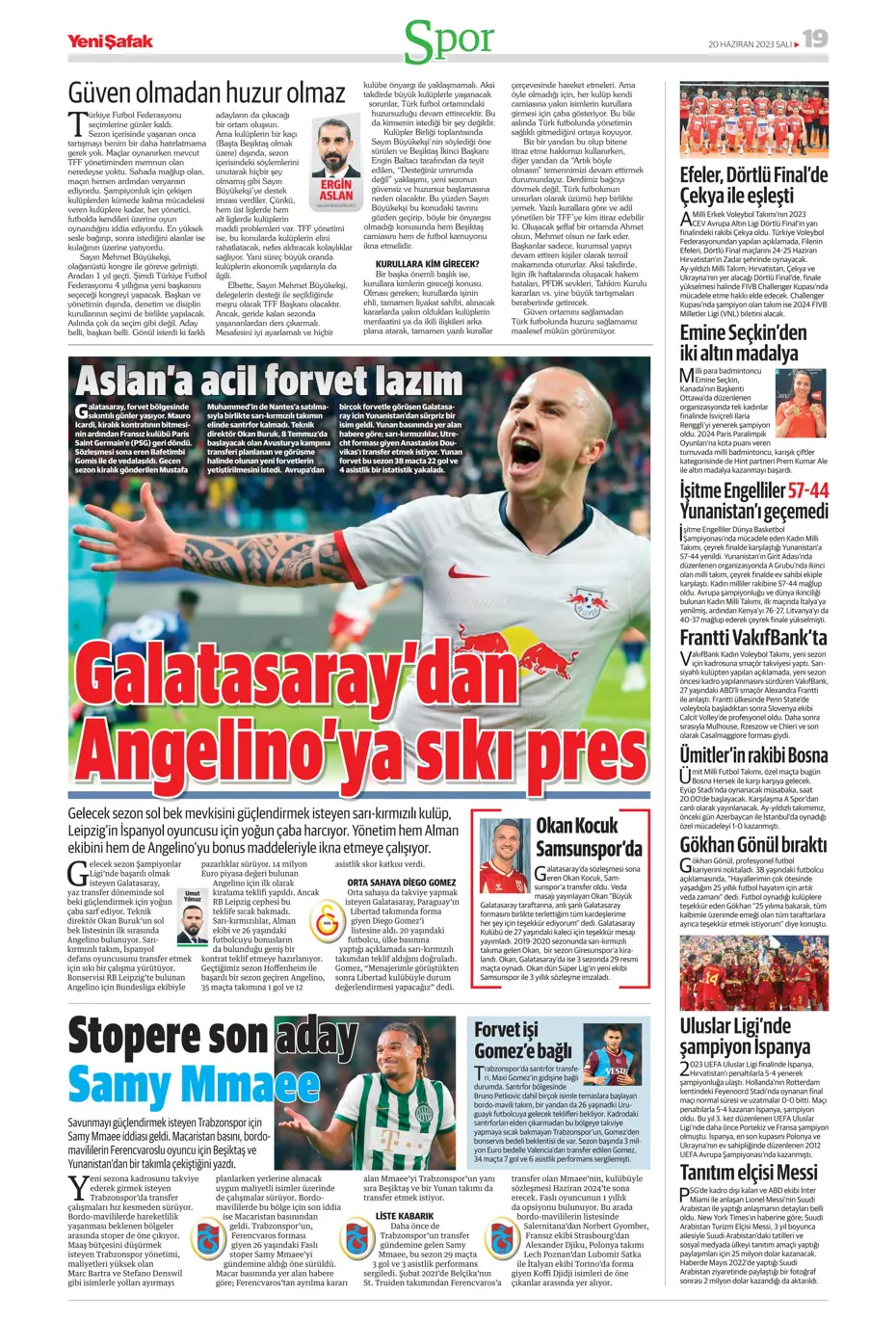 "Bekle bizi Almanya" | Sporun Manşetleri - 27